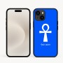 כיסוי בעיצוב אישי עם השם שלך לדגם - Apple iPhone 16e בעיצוב אנק - מפתח החיים המצרי