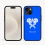 כיסוי בעיצוב אישי עם השם שלך לדגם - Apple iPhone 16e בעיצוב פרחי קרן