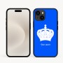 כיסוי בעיצוב אישי עם השם שלך לדגם - Apple iPhone 16e בעיצוב כתר מלכותי
