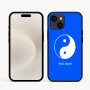 כיסוי בעיצוב אישי עם השם שלך לדגם - Apple iPhone 16e בעיצוב סמל יינג יאנג