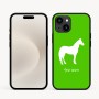 כיסוי בעיצוב אישי עם השם שלך לדגם - Apple iPhone 16e בעיצוב סוס