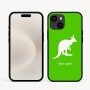 כיסוי בעיצוב אישי עם השם שלך לדגם - Apple iPhone 16e בעיצוב קנגורו