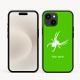 כיסוי בעיצוב אישי עם השם שלך לדגם - Apple iPhone 16e בעיצוב עכביש