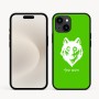 כיסוי בעיצוב אישי עם השם שלך לדגם - Apple iPhone 16e בעיצוב זאב