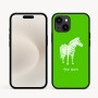 כיסוי בעיצוב אישי עם השם שלך לדגם - Apple iPhone 16e בעיצוב זברה