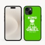כיסוי בעיצוב אישי עם השם שלך לדגם - Apple iPhone 16e בעיצוב מלך הגריל