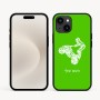 כיסוי בעיצוב אישי עם השם שלך לדגם - Apple iPhone 16e בעיצוב רוכב טרקטורונים