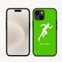 כיסוי בעיצוב אישי עם השם שלך לדגם - Apple iPhone 16e בעיצוב רץ