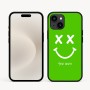 כיסוי בעיצוב אישי עם השם שלך לדגם - Apple iPhone 16e בעיצוב סמיילי