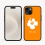 כיסוי בעיצוב אישי עם השם שלך לדגם - Apple iPhone 16e בעיצוב פרח היביסקוס