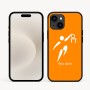 כיסוי בעיצוב אישי עם השם שלך לדגם - Apple iPhone 16e בעיצוב כדורסל אולימפי
