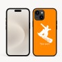 כיסוי בעיצוב אישי עם השם שלך לדגם - Apple iPhone 16e בעיצוב סנובורדיסט