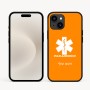 כיסוי בעיצוב אישי עם השם שלך לדגם - Apple iPhone 16e בעיצוב חובש