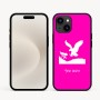 כיסוי בעיצוב אישי עם השם שלך לדגם - Apple iPhone 16e בעיצוב נשר אמריקאי
