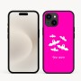 כיסוי בעיצוב אישי עם השם שלך לדגם - Apple iPhone 16e בעיצוב עטלפים