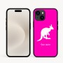 כיסוי בעיצוב אישי עם השם שלך לדגם - Apple iPhone 16e בעיצוב קנגורו
