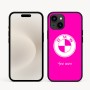 כיסוי בעיצוב אישי עם השם שלך לדגם - Apple iPhone 16e בעיצוב ב.מ.וו