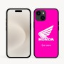 כיסוי בעיצוב אישי עם השם שלך לדגם - Apple iPhone 16e בעיצוב הונדה