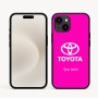 כיסוי בעיצוב אישי עם השם שלך לדגם - Apple iPhone 16e בעיצוב טויוטה