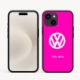 כיסוי בעיצוב אישי עם השם שלך לדגם - Apple iPhone 16e בעיצוב פולקסווגן