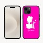 כיסוי בעיצוב אישי עם השם שלך לדגם - Apple iPhone 16e בעיצוב אהבת נשים