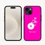 כיסוי בעיצוב אישי עם השם שלך לדגם - Apple iPhone 16e בעיצוב תקליטור - אזור מוזיקה