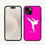 כיסוי בעיצוב אישי עם השם שלך לדגם - Apple iPhone 16e בעיצוב קרטה