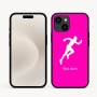 כיסוי בעיצוב אישי עם השם שלך לדגם - Apple iPhone 16e בעיצוב רץ