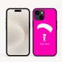 כיסוי בעיצוב אישי עם השם שלך לדגם - Apple iPhone 16e בעיצוב צניחה חופשית