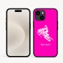 כיסוי בעיצוב אישי עם השם שלך לדגם - Apple iPhone 16e בעיצוב אופנוע שלג