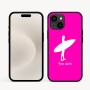 כיסוי בעיצוב אישי עם השם שלך לדגם - Apple iPhone 16e בעיצוב גלישה - גלישה