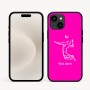 כיסוי בעיצוב אישי עם השם שלך לדגם - Apple iPhone 16e בעיצוב שחקן כדורעף