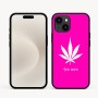 כיסוי בעיצוב אישי עם השם שלך לדגם - Apple iPhone 16e בעיצוב עלה מריחואנה - גראס
