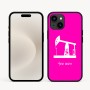 כיסוי בעיצוב אישי עם השם שלך לדגם - Apple iPhone 16e בעיצוב באר נפט