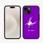 כיסוי בעיצוב אישי עם השם שלך לדגם - Apple iPhone 16e בעיצוב עכביש