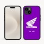 כיסוי בעיצוב אישי עם השם שלך לדגם - Apple iPhone 16e בעיצוב הונדה