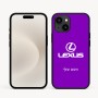 כיסוי בעיצוב אישי עם השם שלך לדגם - Apple iPhone 16e בעיצוב לקסוס