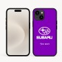 כיסוי בעיצוב אישי עם השם שלך לדגם - Apple iPhone 16e בעיצוב סובארו