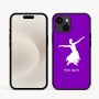 כיסוי בעיצוב אישי עם השם שלך לדגם - Apple iPhone 16e בעיצוב בלרינה