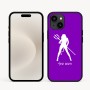 כיסוי בעיצוב אישי עם השם שלך לדגם - Apple iPhone 16e בעיצוב אישה שטן