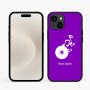 כיסוי בעיצוב אישי עם השם שלך לדגם - Apple iPhone 16e בעיצוב תקליטור - אזור מוזיקה
