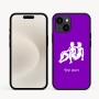 כיסוי בעיצוב אישי עם השם שלך לדגם - Apple iPhone 16e בעיצוב מזלות - תאומים