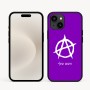 כיסוי בעיצוב אישי עם השם שלך לדגם - Apple iPhone 16e בעיצוב אנרכיה