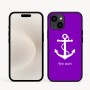 כיסוי בעיצוב אישי עם השם שלך לדגם - Apple iPhone 16e בעיצוב לעגן