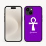 כיסוי בעיצוב אישי עם השם שלך לדגם - Apple iPhone 16e בעיצוב אנק - מפתח החיים המצרי