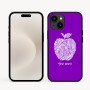 כיסוי בעיצוב אישי עם השם שלך לדגם - Apple iPhone 16e בעיצוב הדפס תפוח