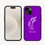 כיסוי בעיצוב אישי עם השם שלך לדגם - Apple iPhone 16e בעיצוב חיטה גלית זהב