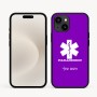 כיסוי בעיצוב אישי עם השם שלך לדגם - Apple iPhone 16e בעיצוב חובש