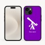כיסוי בעיצוב אישי עם השם שלך לדגם - Apple iPhone 16e בעיצוב טלסקופ