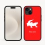 כיסוי בעיצוב אישי עם השם שלך לדגם - Apple iPhone 16e בעיצוב תנין